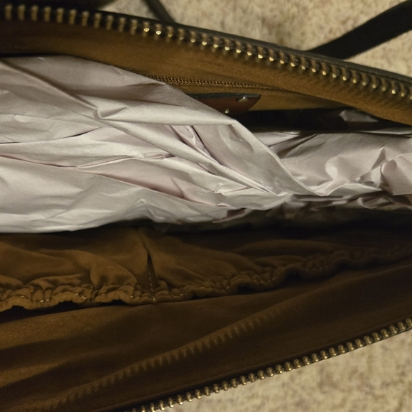 Patricia Nash Kent Countryside Aveley Multi Pocket Leather Suede Crossbody Bag - Picture 8 of 16